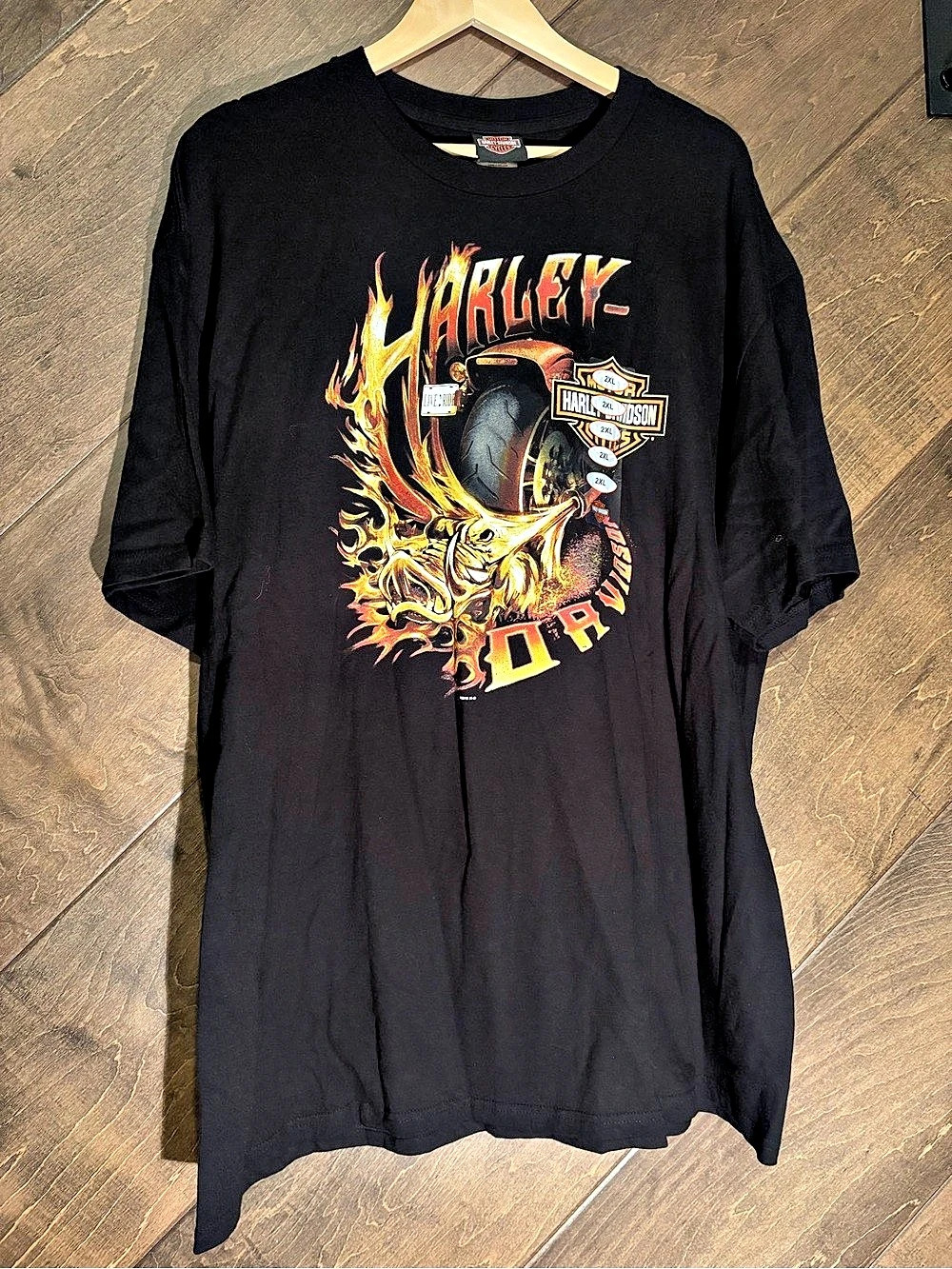 Harley-Davidson Emerald Coast Harley-Davidson Beach Theme Graphic Tee Beach 2XL